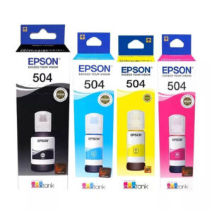 kit tinta epson 504 original negro cian magenta amarillo
