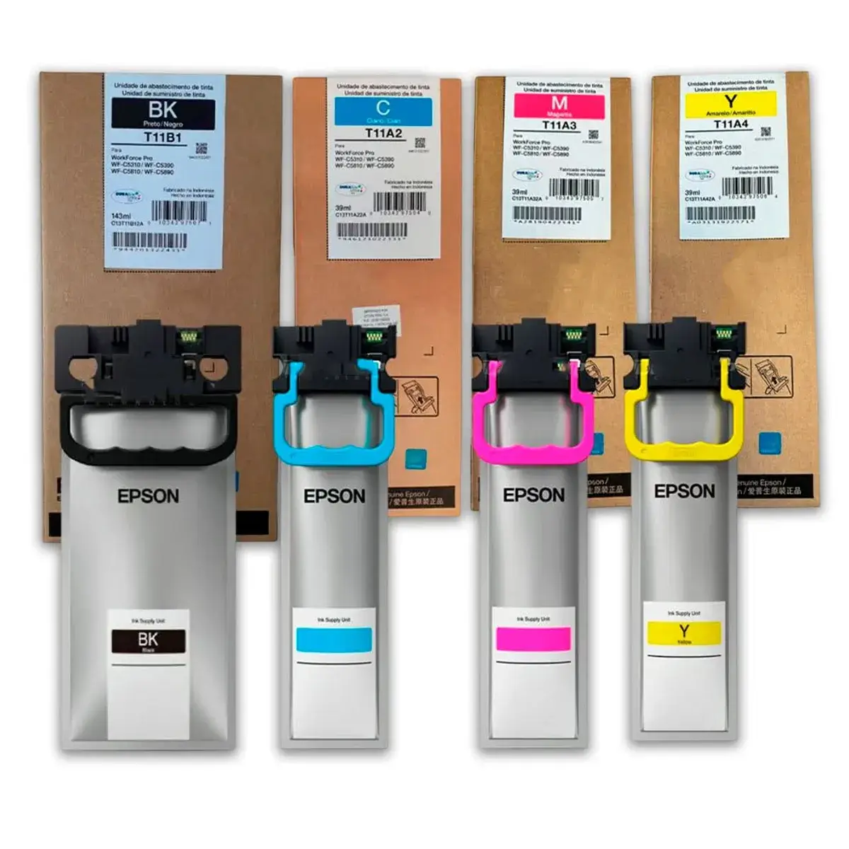 kit tinta epson t11a y t11b original kit tinta Epson t11a y t11b original