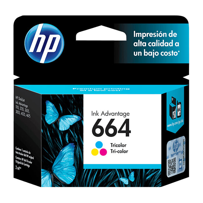 tinta hp 664 tricolor original tinta hp 664 tricolor original