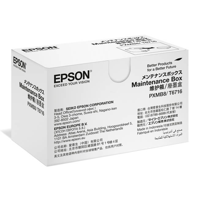 caja de mantenimiento epson t671600 original t6716 caja de mantenimiento epson t671600 original t6716