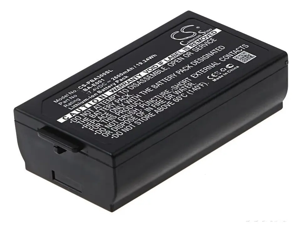 batería recargable de iones de litio brother ba e001 de 7.2v, 1850mah y 14wh para modelos compatibles de rotuladoras p touch. batería recargable de iones de litio brother ba e001 de 7.2v, 1850mah y 14wh para modelos compatibles de rotuladoras p touch.