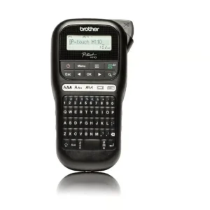 Rotuladora Brother PT-H110BK negra portátil con teclado QWERTY Copiar ALT